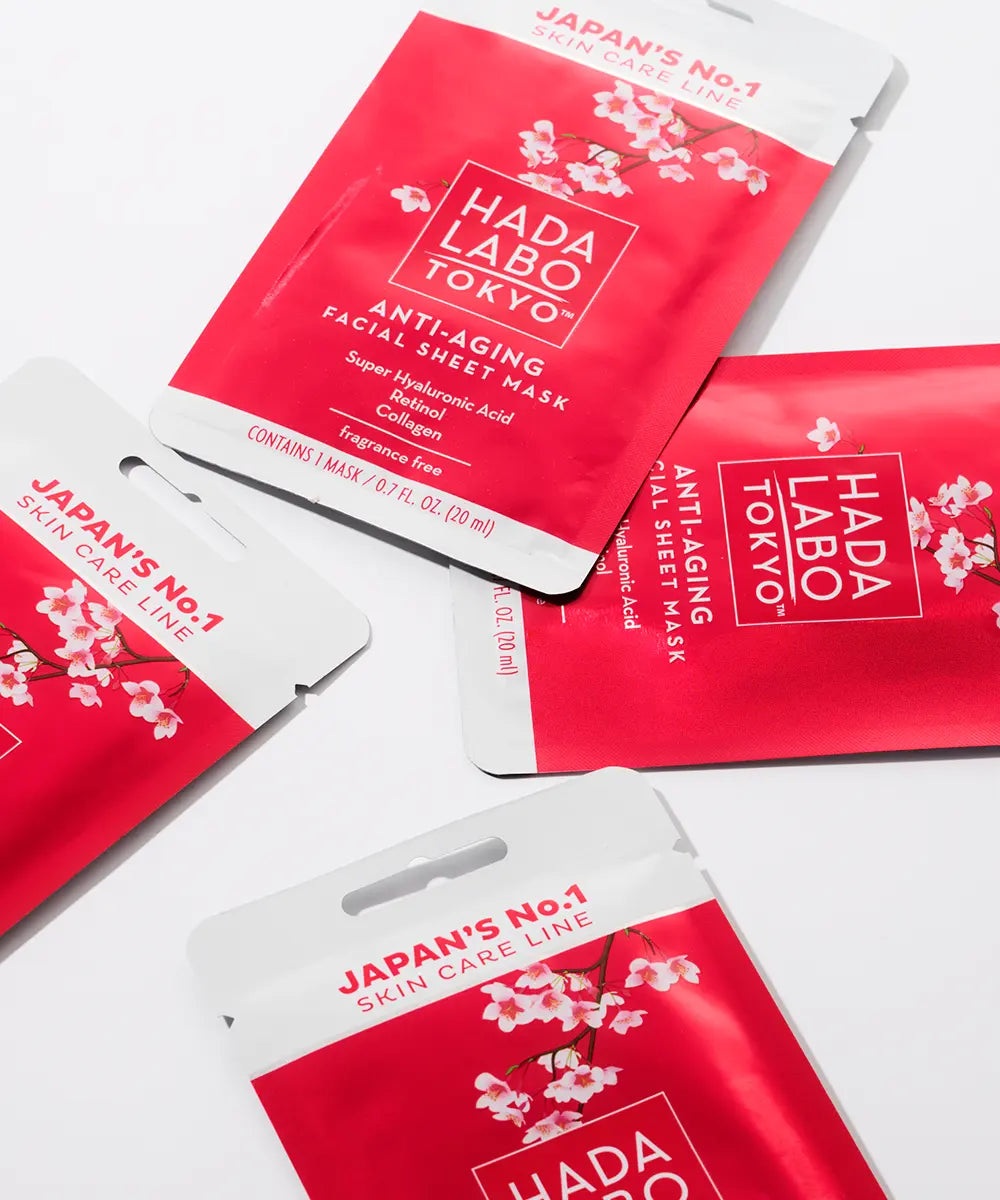 Anti-Aging Sheet Mask (Red Line) HADA LABO TOKYO