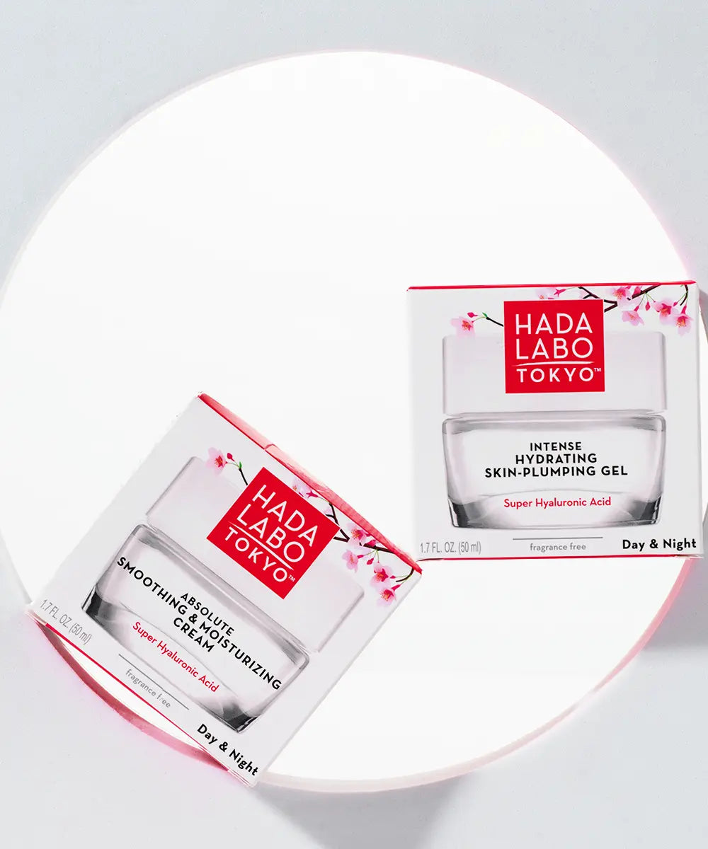 Absolute Smoothing & Moisturizing Day & Night Cream (White Line) HADA LABO TOKYO