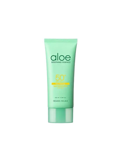 Aloe Soothing Essence Waterproof Sun Gel [face & body] SPF 50+/ PA ++++ HOLIKA HOLIKA