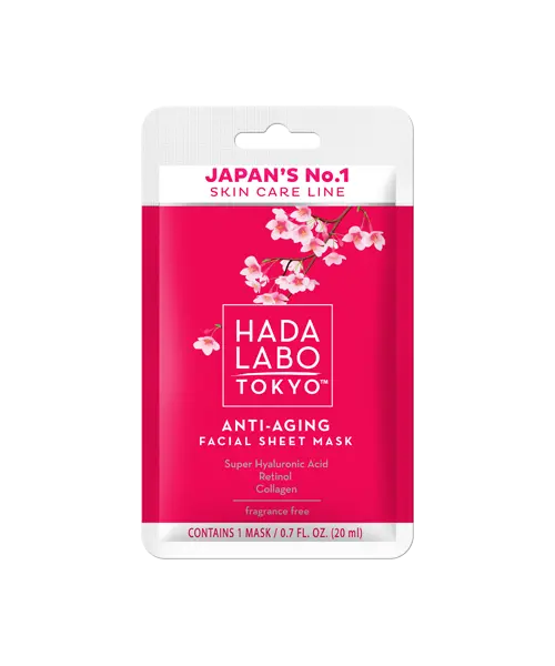 Anti-Aging Sheet Mask (Red Line) HADA LABO TOKYO