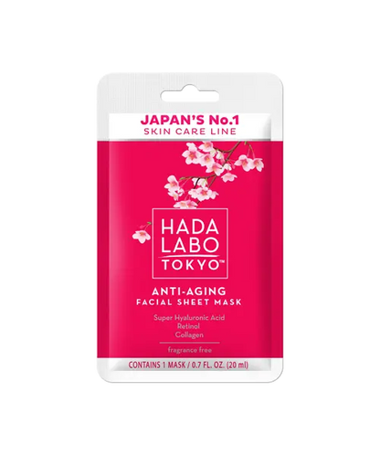 Anti-Aging Sheet Mask (Red Line) HADA LABO TOKYO