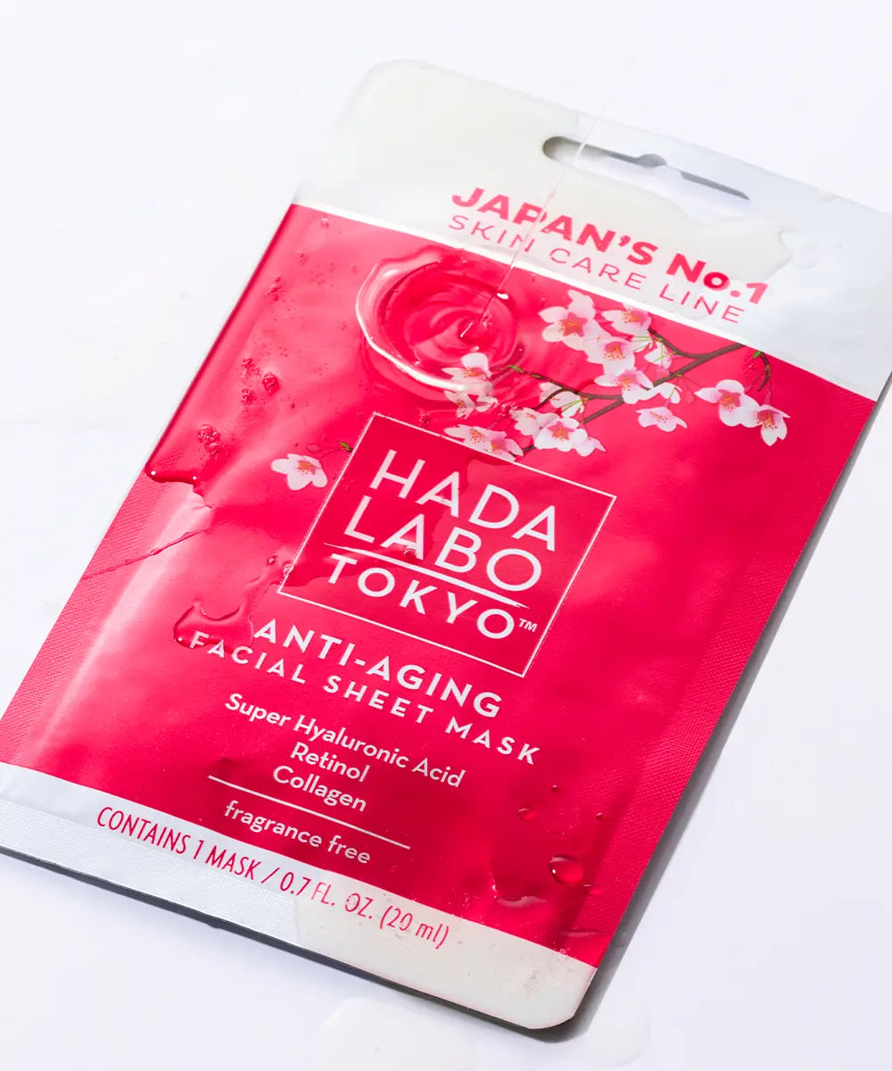 Anti-Aging Sheet Mask (Red Line) HADA LABO TOKYO