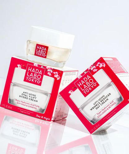 Anti-Aging Wrinkle Reducer - Day Cream (Red Line) HADA LABO TOKYO