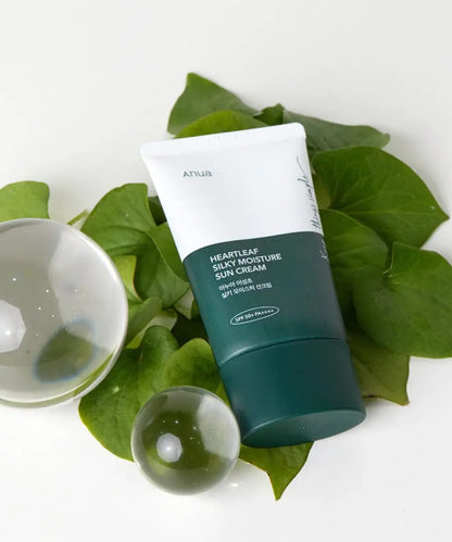 Anua - Heartleaf Silky Moisture Sunscreen SPF50+ PA++++ KskinRitual