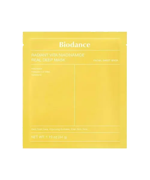 BioDance - Radiant Vita Niacinamide Real Deep Mask KskinRitual
