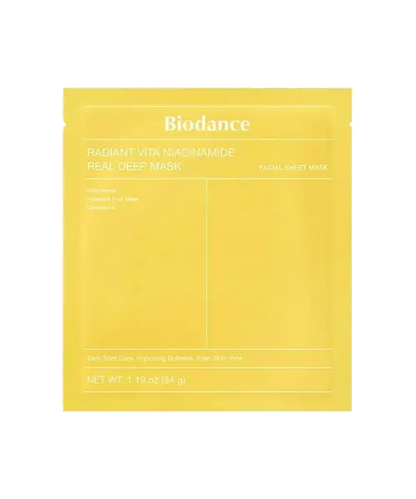 BioDance - Radiant Vita Niacinamide Real Deep Mask KskinRitual