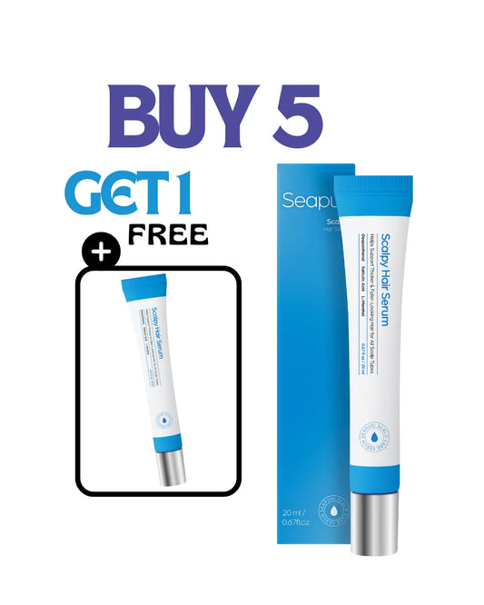 Coffret promotionnel Scalpy Hair Serum : 5 produits + 1 gratuit Seapuri