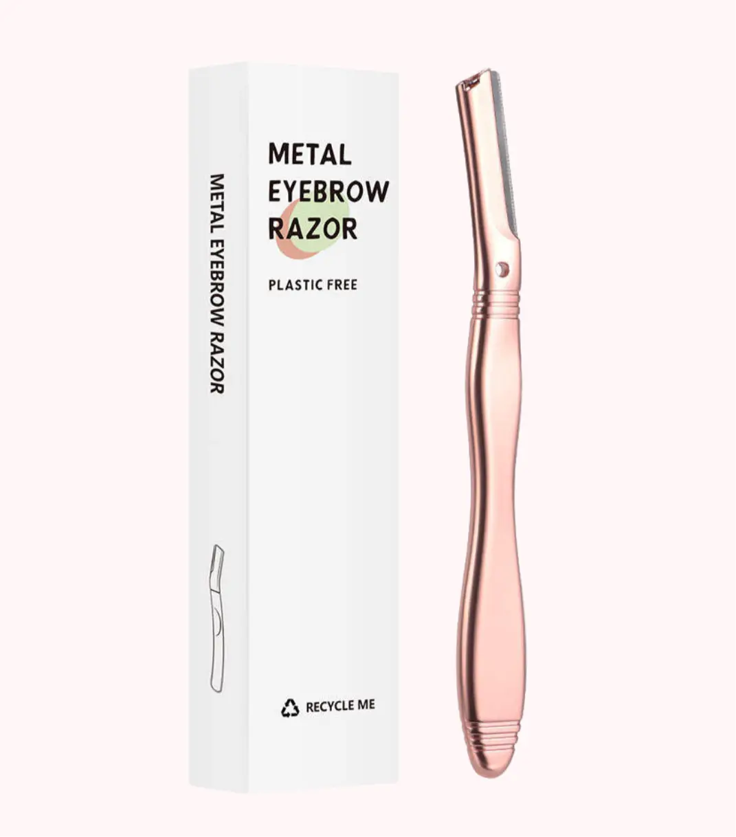 ÉcoRasoir™ – Rasoir Métallique Précision Sourcils & Vis KskinRitual