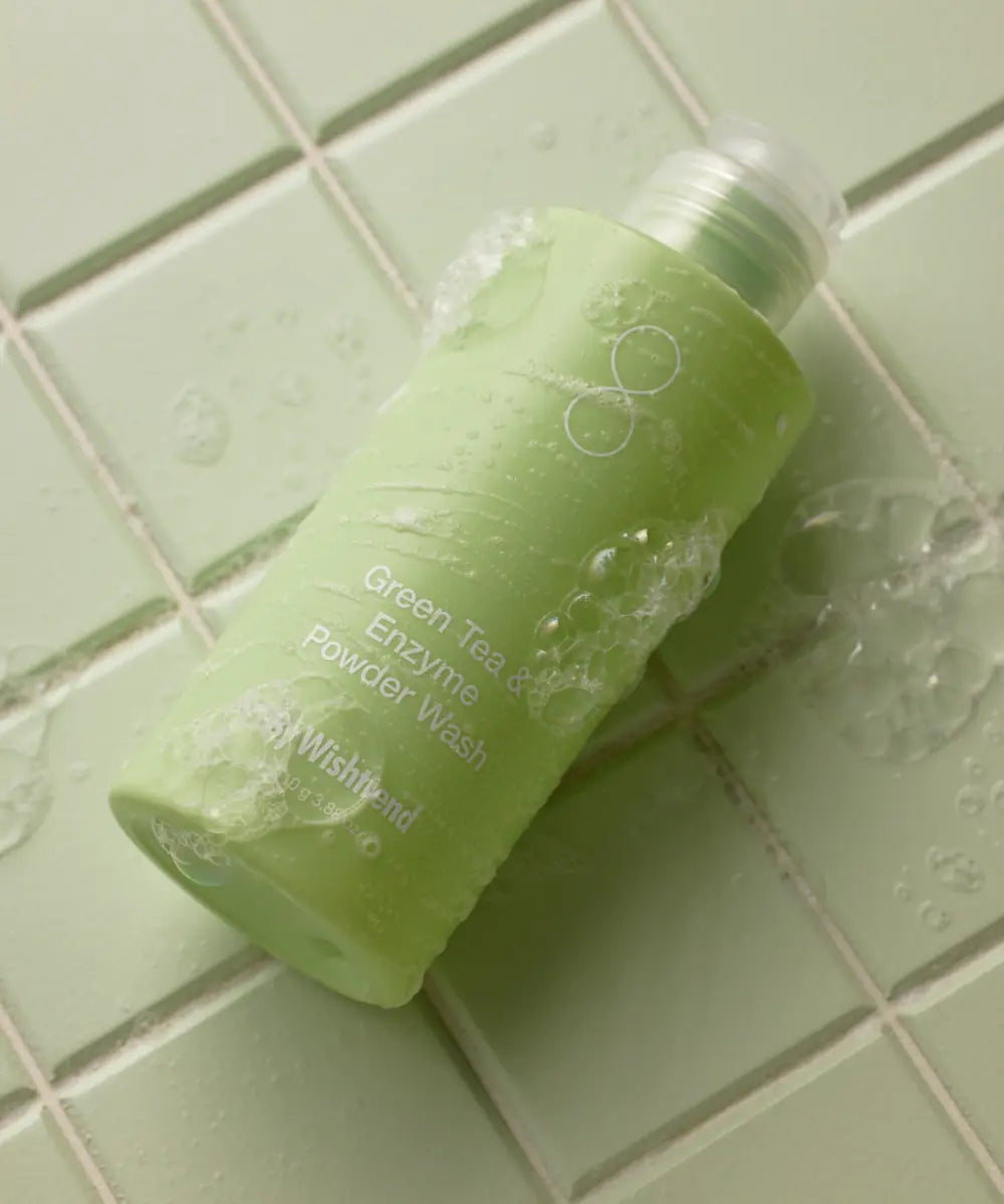 Green Tea & Enzyme Powder Wash BY WISHTREND
