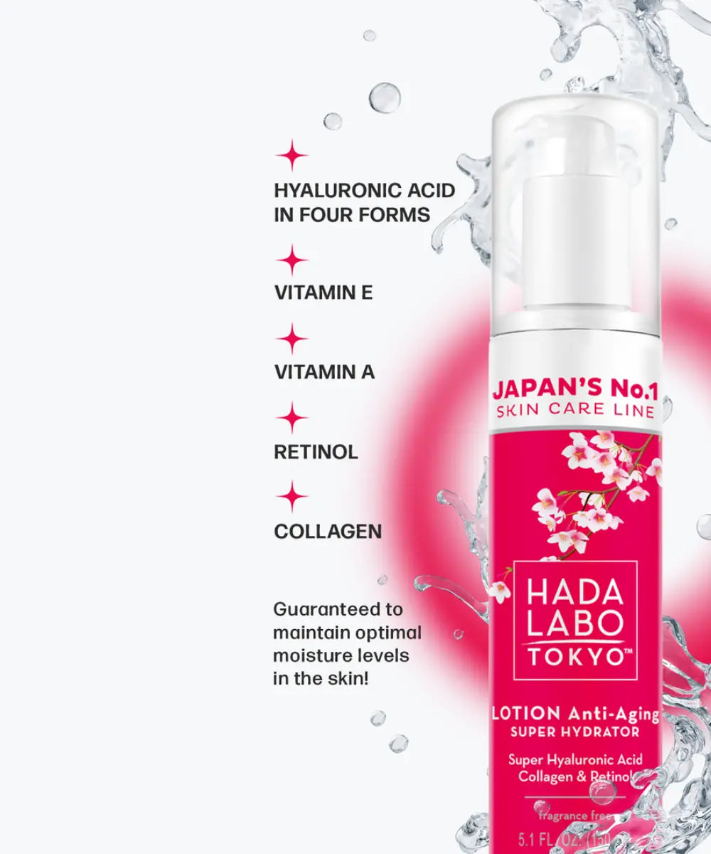 Lotion Anti-aging Super Hydrator (Red Line) HADA LABO TOKYO