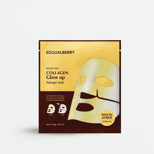 Masque hydrogel Collagen Glow Up EQQUALBERRY