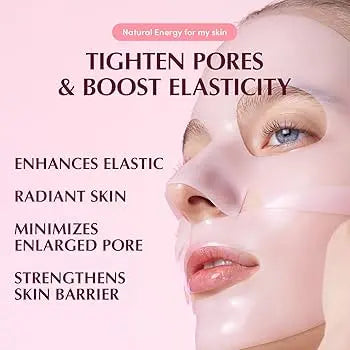Masque hydrogel raffermissant pour les pores au collagène EQQUALBERRY