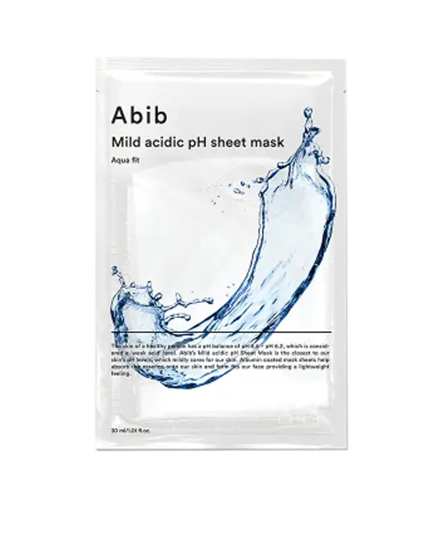 Mild Acidic pH Sheet Mask Aqua Fit ABIB