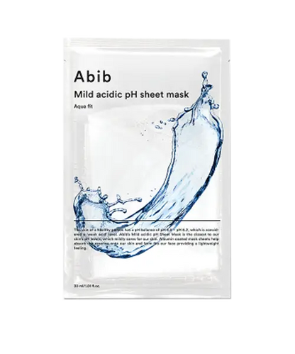 Mild Acidic pH Sheet Mask Aqua Fit ABIB