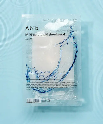 Mild Acidic pH Sheet Mask Aqua Fit ABIB