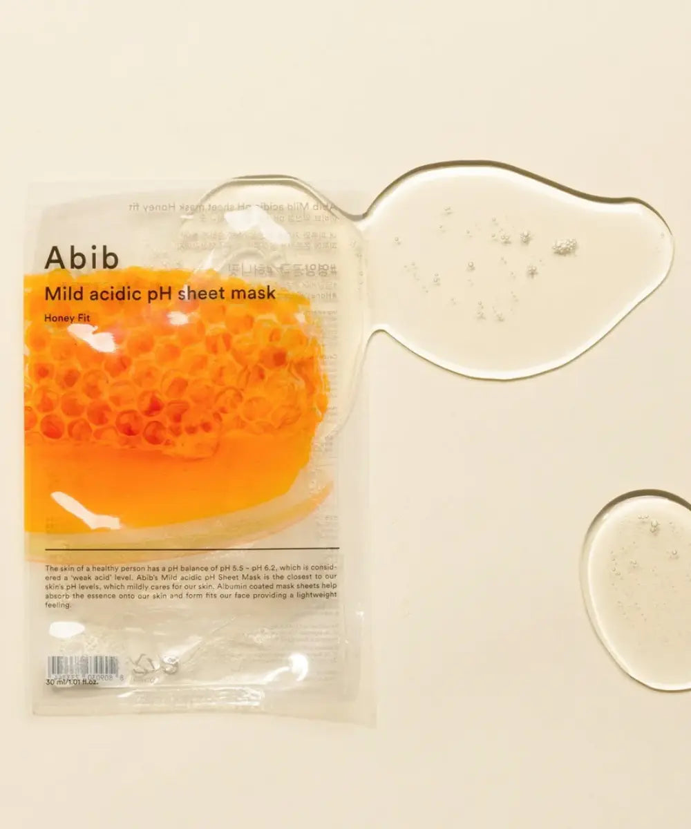 Mild Acidic pH Sheet Mask Honey Fit ABIB