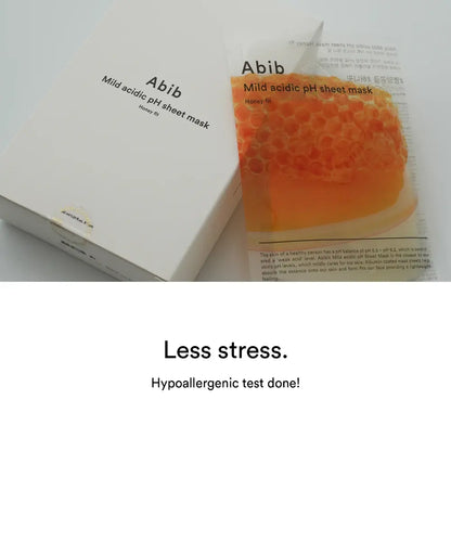 Mild Acidic pH Sheet Mask Honey Fit ABIB