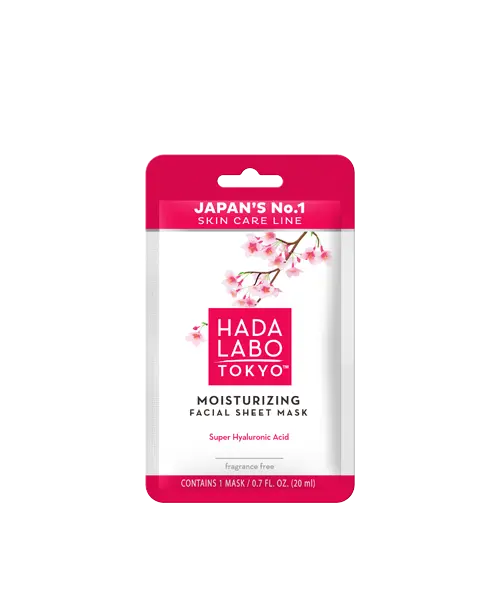 Moisturizing Facial Sheet Mask (White Line) HADA LABO TOKYO