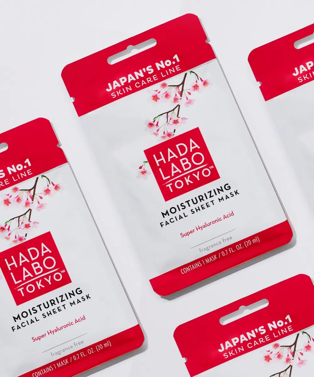 Moisturizing Facial Sheet Mask (White Line) HADA LABO TOKYO