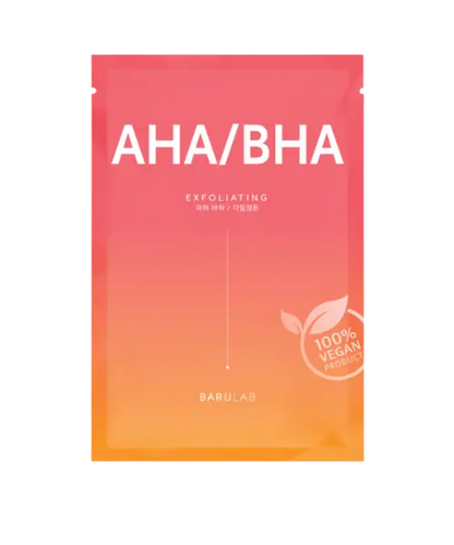 The Clean Vegan AHA/BHA Mask - Exfoliating BARULAB