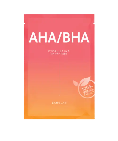 The Clean Vegan AHA/BHA Mask - Exfoliating BARULAB