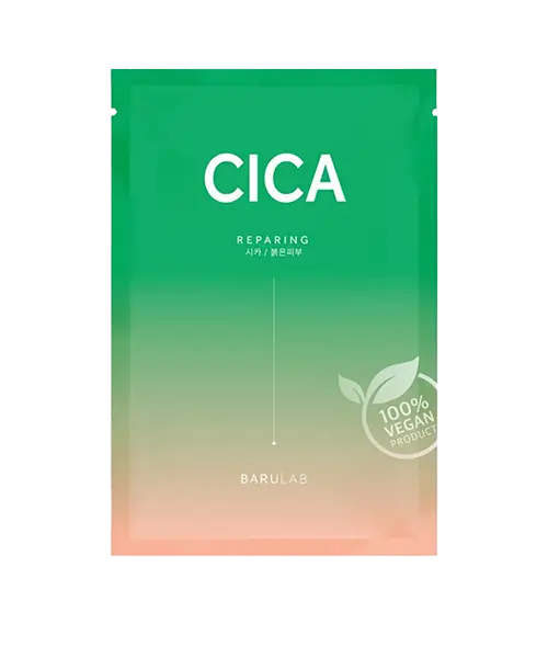 The Clean Vegan CICA Mask - Reparing BARULAB