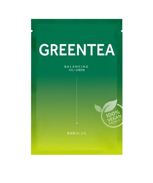 The Clean Vegan GREEN TEA Mask - Balancing BARULAB