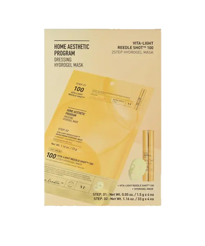 Vita-Light Reedle Shot 100 2Step Hydrogel Mask VT COSMETICS