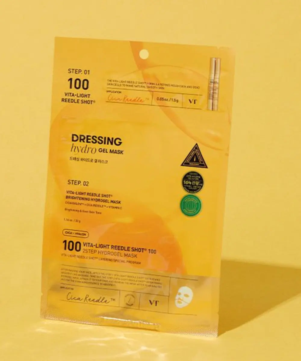 Vita-Light Reedle Shot 100 2Step Hydrogel Mask VT COSMETICS