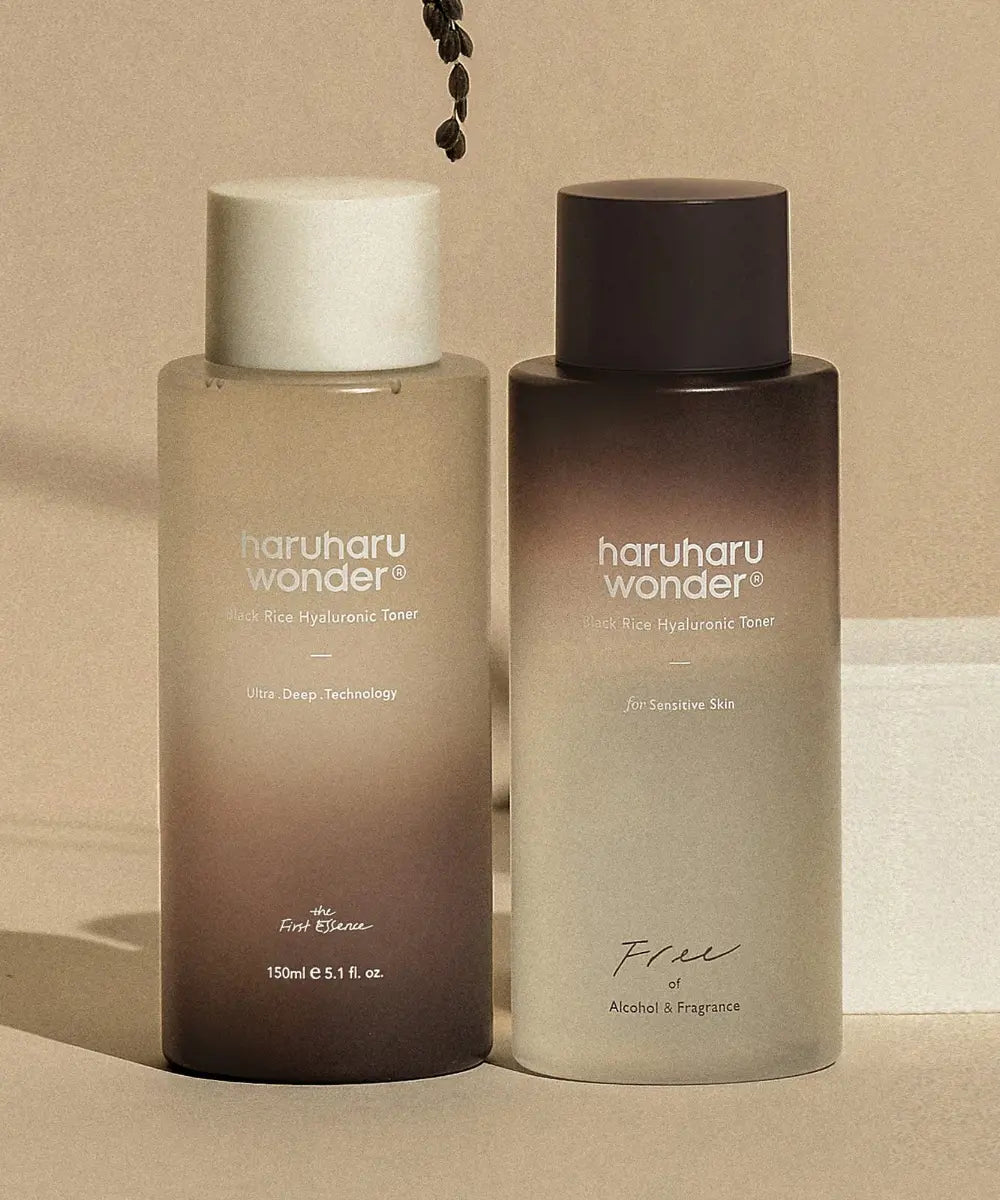 WONDER Black Rice Hyaluronic Toner for Sensitive Skin HaruHaru WONDER